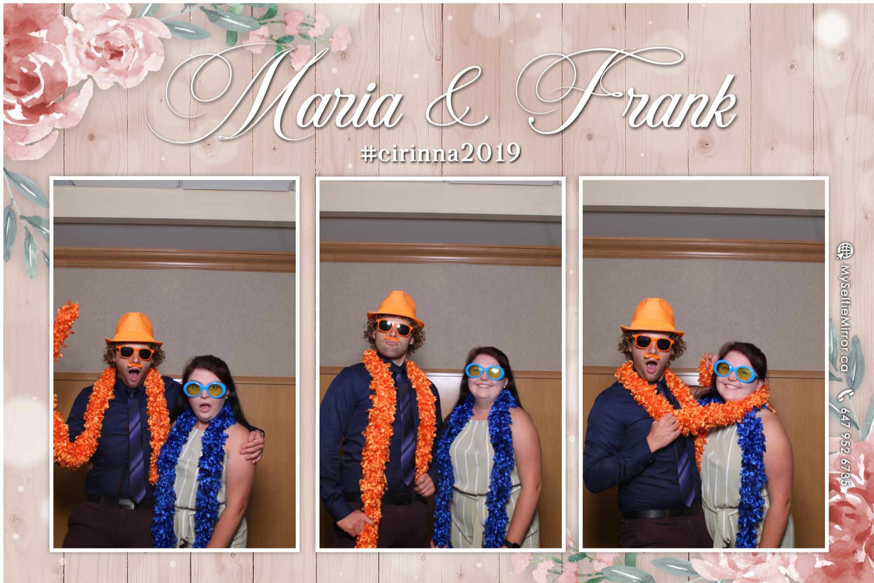 Wedding of Frank and Maria  | View more photos from the event at gallery.myselfiemirror.ca/u/romanmyselfiemirrorca/Wedding-of-Frank-and-Maria